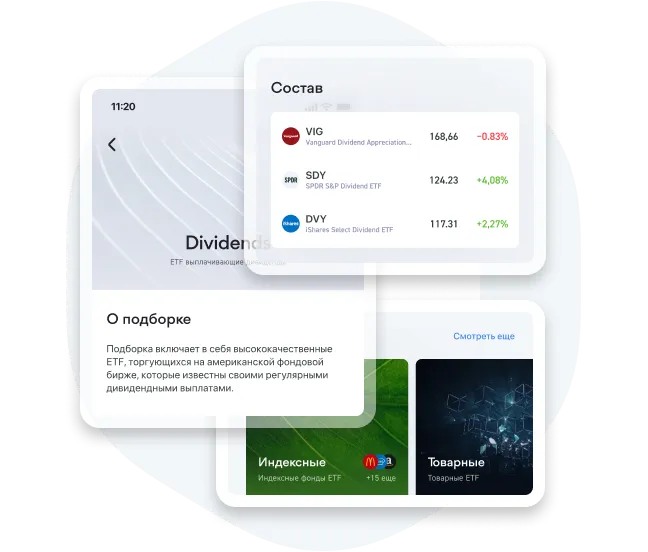 Готовые подборки ETF фондов для инвестиций