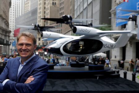 Квартальный отчет поддержал интерес к eVTOL — акции Joby Aviation +5,84%