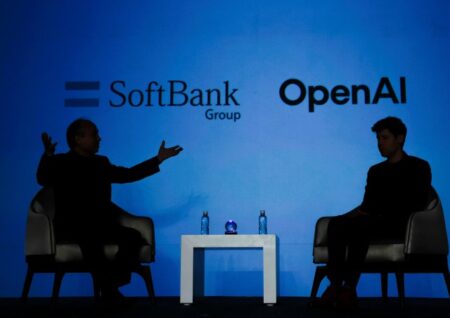 Nvidia (NVDA) −2,96% после новости об уходе SoftBank к OpenAI