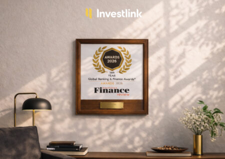 🏆 Investlink признан Лучшей новой мобильной wealth-платформой 2026 года в Казахстане