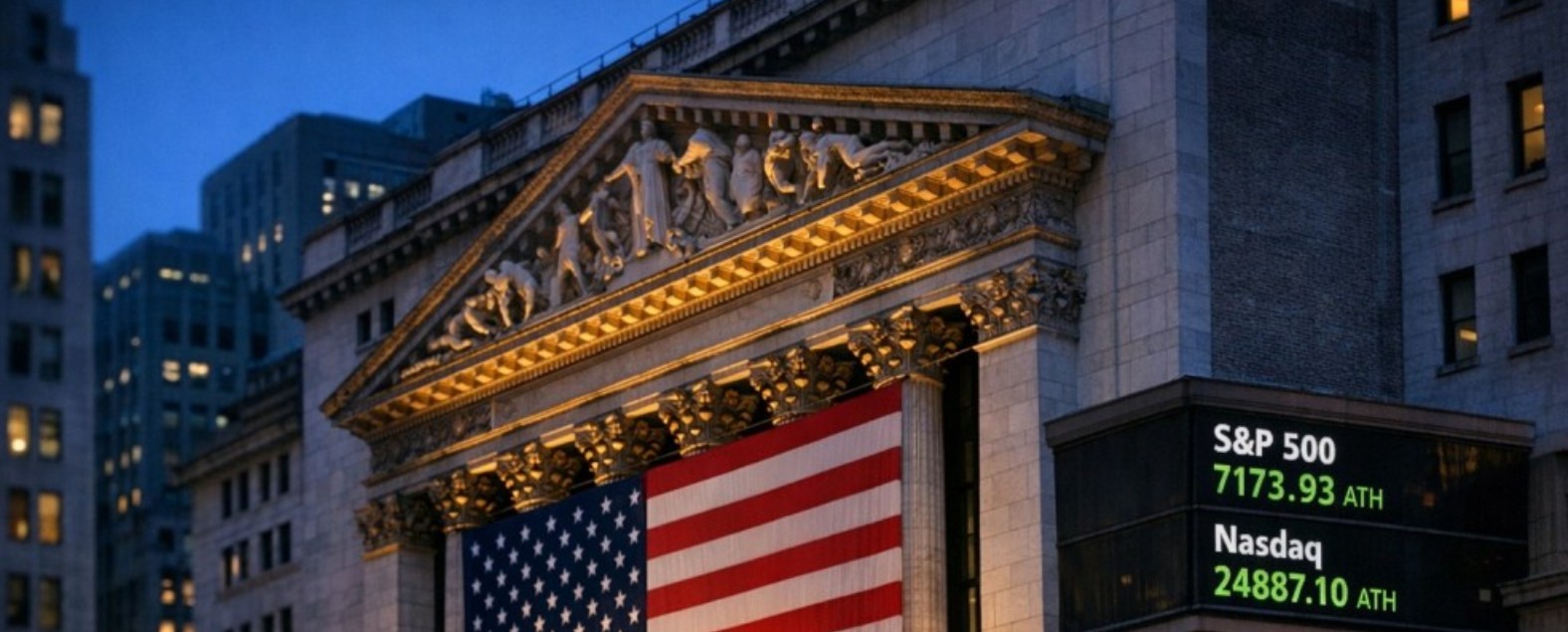 Рост прибыли компаний S&P 500 бьет рекорды с 2021 года