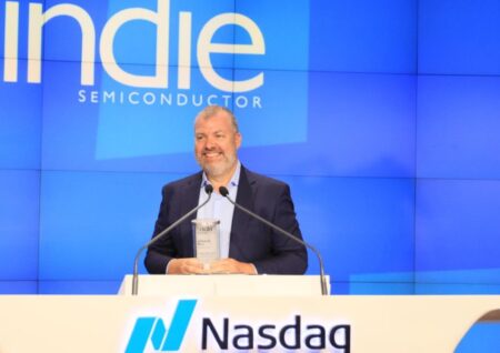 Рост 23% акций indie Semiconductor (INDI) подогревается перспективами ИИ-чипа